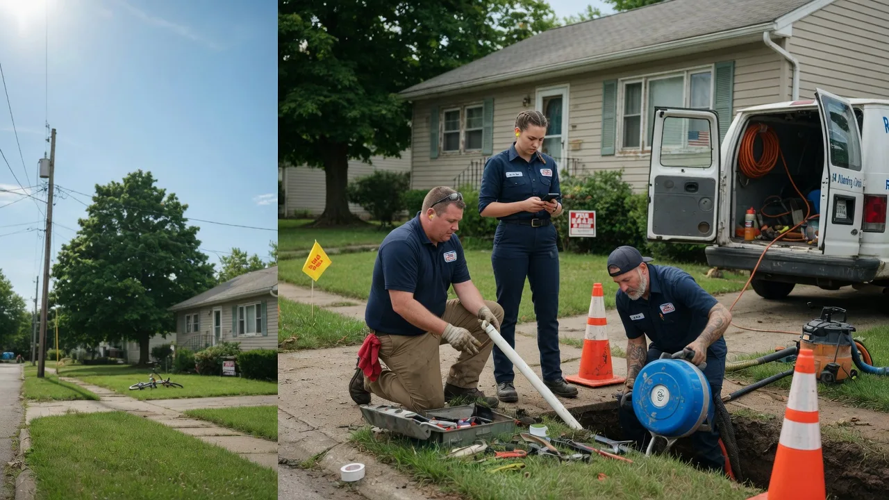 Sewer Line Repair in Caroleen, NC near me